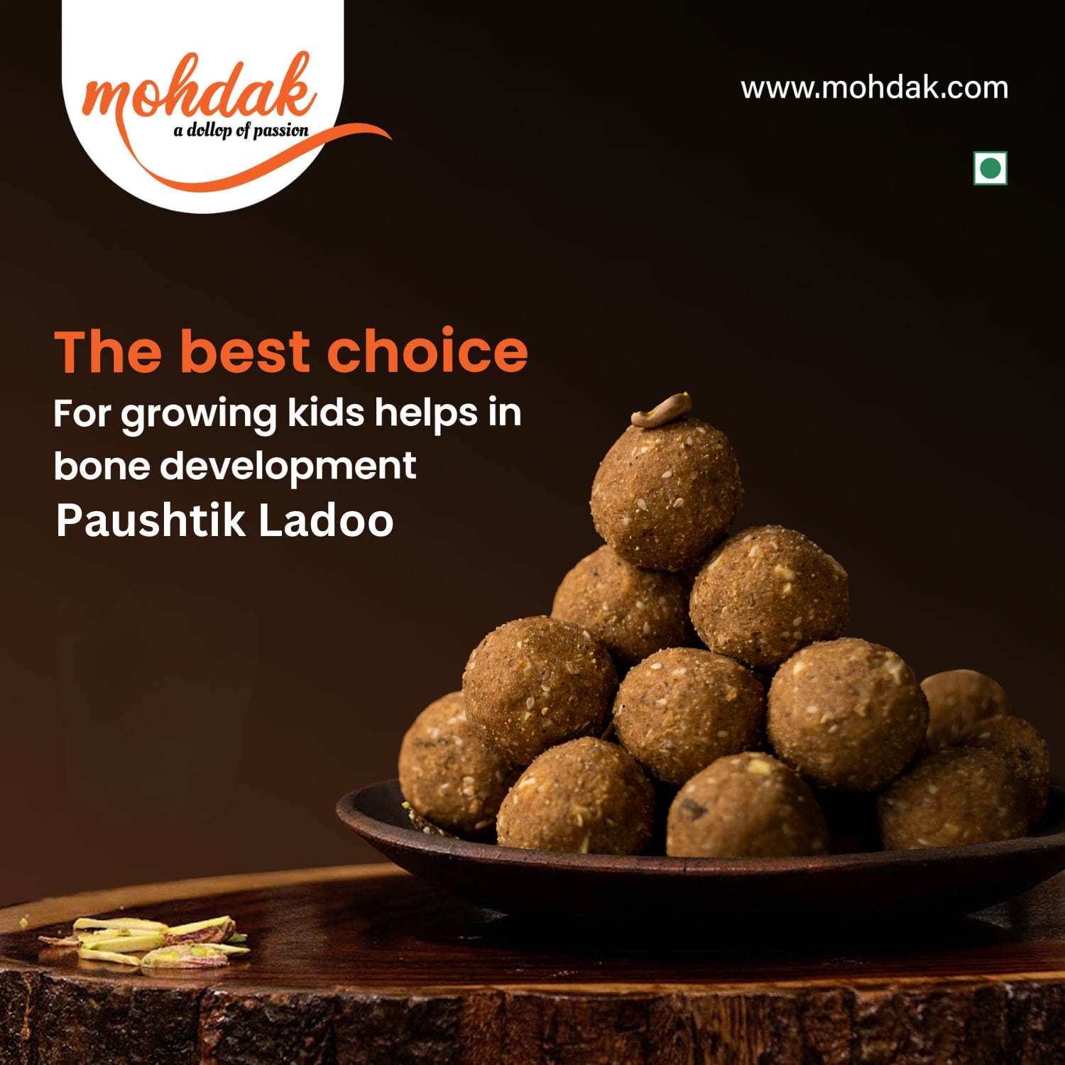 Paushtik Ladoo